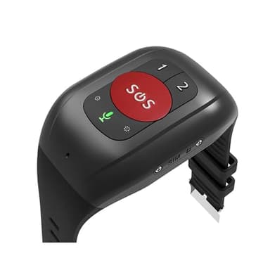 Localizzatore GPS 4G per anziani, smartwatch con rilevamento cadute, chiamata rapida, promemoria farmaci, citofono vocale, monitoraggio della temperatura corporea, pulsante SOS, per autismo, bisogni s