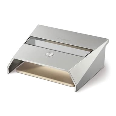 Enders® Pizzacover Turbo per barbecue a gas con bruciatore, con termometro, inserto per pizza, con pietra per pizza 38 x 30 cm, inserto con finestra per un migliore risultato di cottura #7881