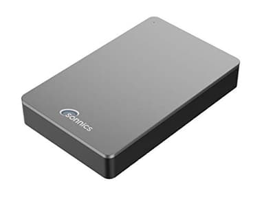 Sonnics 2TB USB 3.0 Esterni Desktop Hard-Disk per Finestre PC, Mac, Smart TV, XBOX ONE & PS4, Grigio