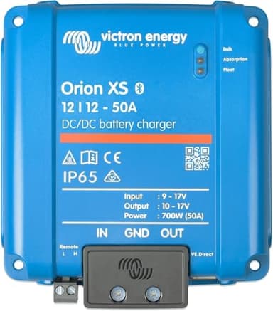 Victron Energy Orion XS 12/12-Volt 50 Amp Caricatore Batteria DC-DC