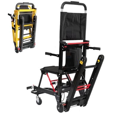 Montascale Per Anziani,Montascale Elettrico,Scalatore Elettrico Cingolato,Per Pazienti Anziani Disabili E Trasferimento Merci,Carico 165 Kg/364 Libbre A