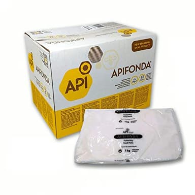 Apifonda CANDITO per API alimento in Pasta per Apicoltura da kg. 1 (Scatola da 12 Pezzi)