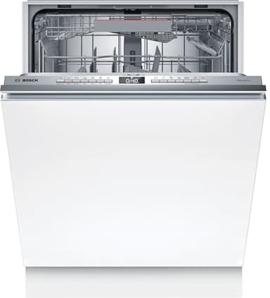 Bosch SMV4ENX06E Serie 4, Lavastoviglie da incasso a scomparsa totale, Home Connect, EfficientDry: apertura automatica della porta, Terzo cestello Extra Space, Assistente al lavaggio, 60 cm