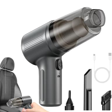 Cordless Vacuum Cleaner - Handheld Car Cleaning Tool Multifunctional, Portable Lightweight Home Dust Collector, Cordless Mini Vehicle Vacuum Efficient Powerful Suction Easy Use | Interior Home