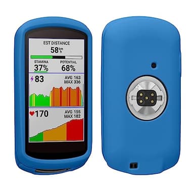 kwmobile Custodia Compatibile con Garmin Edge 1040/1040 Solar Cover Navigatore Bici - Custodia Protettiva Ciclocomputer GPS - Silicone