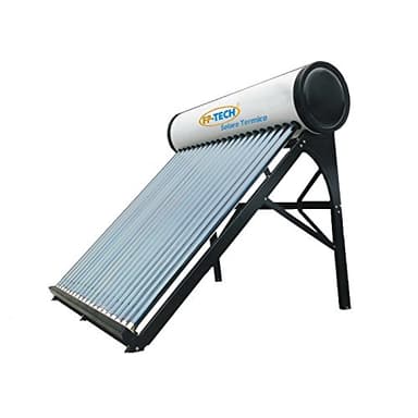 FP-TECH PANNELLO SOLARE TERMICO ACQUA CALDA ACCIAIO INOX TUBI SOTTOVUOTO CIRCOLAZIONE NATURALE - MOD. PRO (100 Litri - Professional)