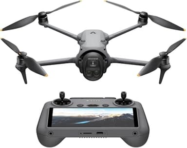 DJI Mavic 4 Pro con DJI RC 2, drone con tripla fotocamera dotato di fotocamera Hasselblad da 100 MP con CMOS 4/3, drone per professionisti, trasmissione video a 30 km, volo fino a 51 minuti