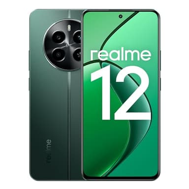 realme smartphone 12 4G 8+128 GB, SUPERVOOC da 67 W, Processore Snapdragon 685, Display AMOLED da 120 Hz, Fotocamera Sony LYT-600 OIS, Batteria di lunga durata da 5.000 mAh, Pioneer Green(no adapter)