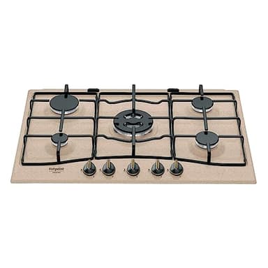 Hotpoint PCN 750 T (AV) R/HA Piano cottura colore avena 75cm, linea TRADIZIONE, 5 fuochi gas di cui una tripla corona. Colore Avena