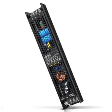 REYLAX Trasformatore LED Dimmerabile 24V 200W Dimmerazione, 0/1-10V e TRIAC, Alimentatore 8.3A a Tensione Costante, Driver LED di Bassa Tensione per Strisce Led, Luce dell'armadio