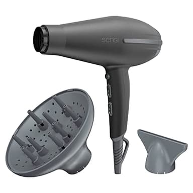 GA.MA ITALY PROFESSIONAL Gama Italy Professional Phon Tempo 5D Sensi - 2200 W Di Potenza -Nero, Innovativa Teconologia 5D Ultra Ozone Ion Protect - Massima Cura E Protezione Dei Capelli - 530 g