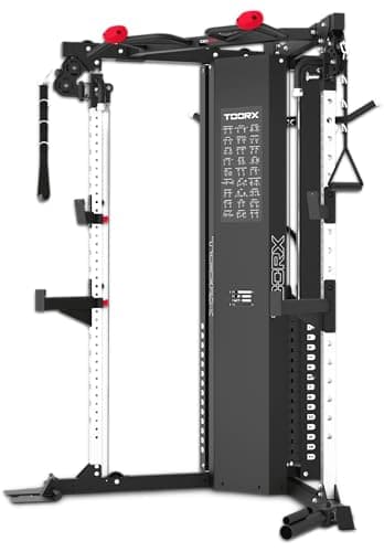 Toorx CSX-90 Dual Pulley Cable Cross [Stazione Multifunzionale Professionale con 2 Pesi da 75 Kg] Allenamento Funzionale Completo | Cable Crossover | Functional Trainer Home Gym Toorx Vertical