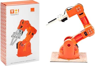 Arduino Tinkerkit Braccio Robot [T050000_AEU] - Kit completo per assemblare e programmare un braccio robotico, ideale per imparare la robotica, la programmazione e il controllo dei motori