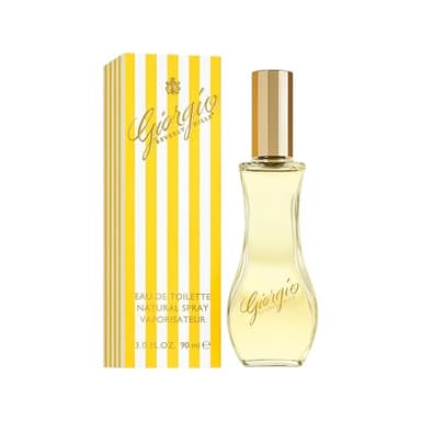 Giorgio Beverly Hills - Giorgio Yellow Eau de Toilette, Profumo Spray Femminile e Sofisticato, con Note Floreali, Fresche e Orientali, Aroma Legnoso, Donna - 90 ml