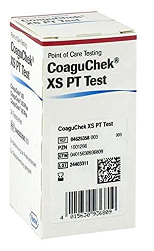 Roche 4625358019 CoaguChek XS PT, confezione da 24