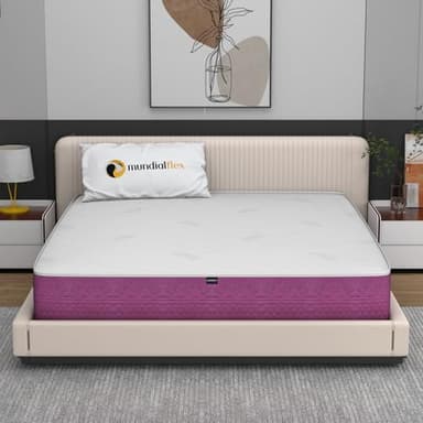 Mundialflex Materasso 90x190 Memory Singolo - Ortopedico Alto 22 cm – Traspirante e Rigido – Rivestimento Silver Antibatterico – Dispositivo Medico 100% Made in Italy – Alba