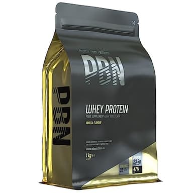 Premium Body Nutrition Whey Protein 1kg Vaniglia, Nuovo Gusto Migliorato