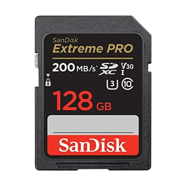 SanDisk 128GB Extreme PRO scheda SDXC + RescuePro Deluxe fino a 200 MB/s UHS-I Class 10 U3 V30