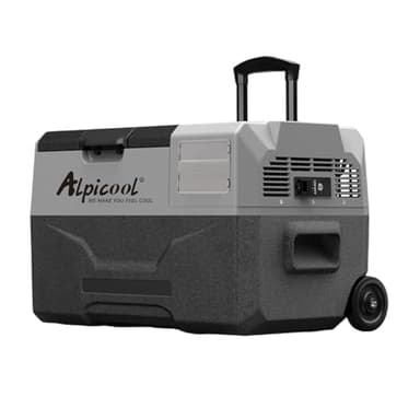 Alpicool ECX30 - Frigorifero portatile per auto, congelatore e frigorifero, 30 l, refrigeratore elettrico a compressione per casa, dormitorio, campeggio, -20 ℃ bis 20 ℃, ricaricabile(batteria non