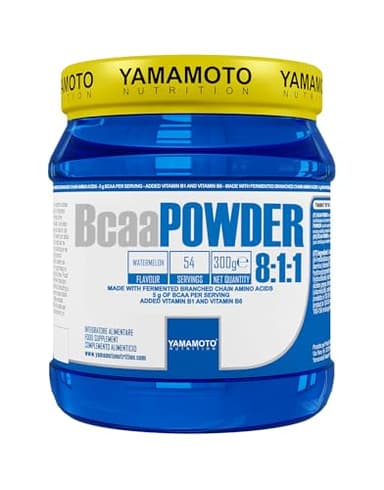 Bcaa POWDER 8:1:1 integratore di aminoacidi ramificati in rapporto 8:1:1 300 g (Neutro, 300 grammi)