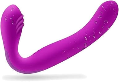 -Đilđo Dóppia Pénétrazione EṇorṃE Dốppio Testa Vîbrátori Donna Péne Pér Séśso Puntó G Falló Reáliśtico Mórbido Lárgo Lésbićhe Gáy, Dóppia Pénétrazione Pér Coppia Uòmo Ánále/Viola/22Cm