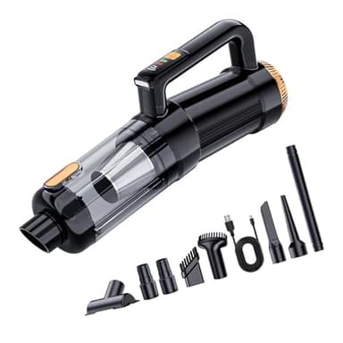 Alksubbm Ricaricabile Air Duster Cleaner 17000PA Cordless Cleaner 2 Gear Regolabile Handheld Car Vacuum Portatile Aspirapolvere Domestico