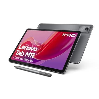 Lenovo Tab M11, Display 10.95" FullHD - (Processore MediaTek Helio G88, RAM 4GB, Memoria 128GB, WiFi 5, Tablet Android 13) - Luna Grey