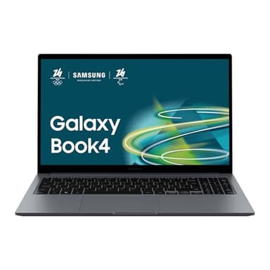 Samsung Galaxy Book4, 3 anni di garanzia, Processore Intel Core 3, 8GB RAM, 512GB, Laptop 15.6" FHD LED Display, Windows 11 Home, Gray [Versione Italiana]