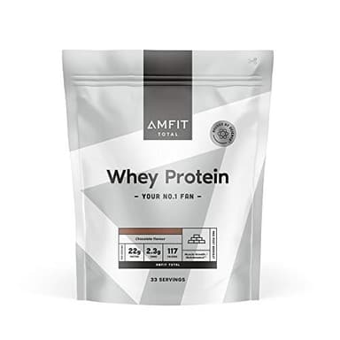Amfit Nutrition Whey Protein Powder 1kg Chocolate