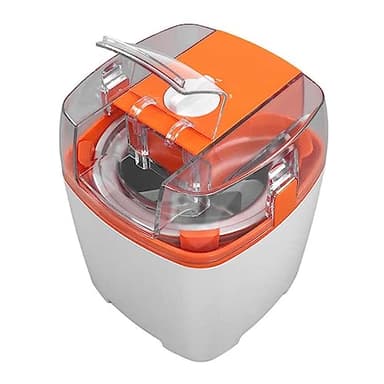 Macchina per Gelato 1500ml Macchina for Fare Il Dessert Automatica for gelatiere con Coperchio Superiore Trasparente Gelatiere for la casa alla Frutta Macchina per Gelato Professionale