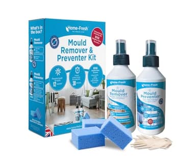 Home-Fresh - Kit per la rimozione e la prevenzione della muffa, certificato HSE, trattamento non tossico per pareti