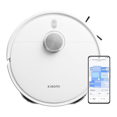 XIAOMI Robot Vacuum S40 Pro, aspirapolvere robotico intelligente e mocio, spazzole laterali autoestensibili, aspirazione 15000 Pa, pavimento duro e tappeto, telecomando tramite app