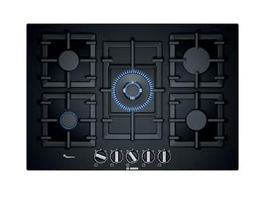 Bosch Serie 6 PPQ7A6B90 piano cottura Nero Incasso Gas