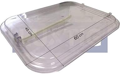 Cupola di ricambio per lucernario/lucernari tetto - Luxtig cm 45x60