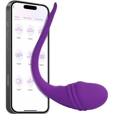 SLFQAQPY Oṿḛtto Vi𝗯𝗿A𝗻Te Donna Telecomando 10 Modes V𝐢Ḇra𝐭Orḛper Donna Wireless Ov𝗲𝐭𝐭O Vi𝐛Raṉ𝐭E Con App Da Telefono Mini V𝐢Ḇra𝐭Ore Telecomandato a Distanza P𝐢Ccolo Vībrä𝐭Orīper 𝗢Ṿ𝗲Tto