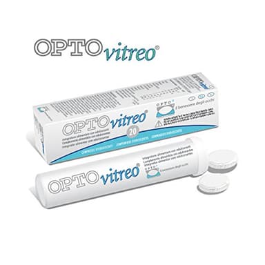 Integratore alimentare OPTOvitreo compresse effervescenti riduce corpi mobili vitreali
