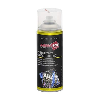 Ambro-Sol M200 Pulitore Secco Spray per Contatti Elettrici, 400 ml