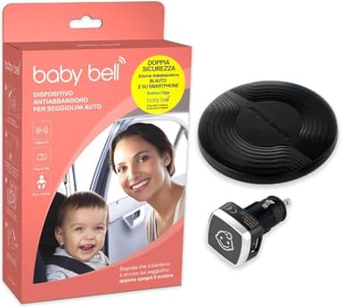 Dispositivo anti abbandono Steelmate Baby Bell base