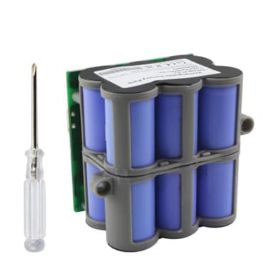 K KYUER Floor ONE S5 Robot aspirapolvere Batteria per Tineco Floor One S5 Pro 2, S5 Smart,S5 Steam Breeze Cordless Wet Dry Vacuum Cleaner with Tool 21.6V 4000mAh