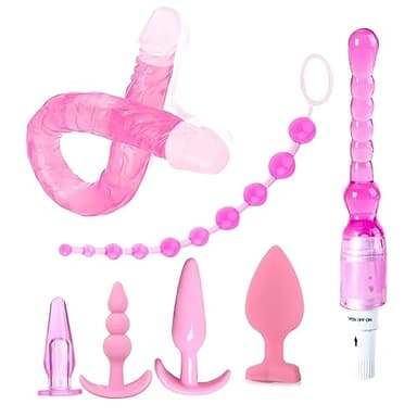 Pl'ug dònnę Prodotti Per C𝚘pp𝚒𝚎 Kit Toys Kit ạnạlęșęx da Uomo Morbido Donne Set Şęx Tóÿșpęr per dònnę Regalo Uomini Silicone Giocattoli -a11