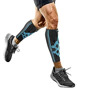 bonmedico Vido Fascia Polpaccio a Compressione Graduata – Supporto Muscolare Sportivo per Uomo e Donna – Polpaccera Traspirante Antiscivolo per Running, Ciclismo e Palestra (Set da 2) L