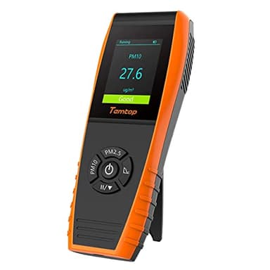Temtop P600 Misuratore di precisione professionale per misuratore di particelle di laser di qualità dell'aria per PM2.5 / PM10