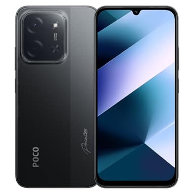 POCO C85 4G Smartphone,6.9" Dot Drop Display,50MP Camera,6000mAh Batteria,33W,MediaTek Helio G81-Ultra processorOcta-Core,Up to 120Hz,Charger Included,6gb+128gb,Black