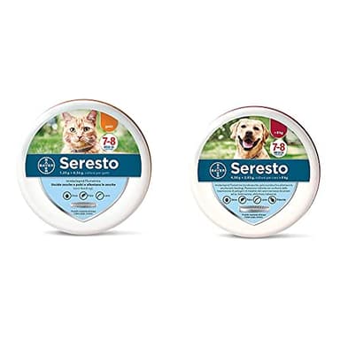 Seresto Collare Antiparassitario Per Gatti & Collare Cani Medio/Grande 8 Kg, 70 Cm