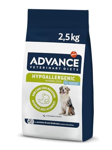 Advance Veterinary Diets - Hypoallergenic - Cibo per Cani con Per le Reazioni Avversi agli Alimenti - 2,5kg