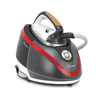 Polti Vaporella Next VN18.30, Ferro da Stiro a Vapore con Caldaia, Pressione fino a 6 Bar, Potenza 2200 W, Funzione Eco e Turbo, Autonomia Illimitata, Steam Pulse 350 g, Grigio e Rosso