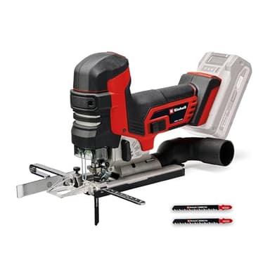 Einhell Professional seghetto alternativo a batteria TP-JST 18/135 Li BL Power X-Change (18 V, profondità taglio 135 mm su legno, altezza sollevamento 26 mm, Brushless, incl. 3 lame, batteria esclusa)