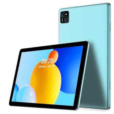 VASOUN Tablet Windows Android 13 10 Pollici, 5 Ghz WiFi, 128 GB, 8000 mAh, Fotocamera 2.0 MP+8.0 MP, Certificato GMS Octa-Core (Verde)