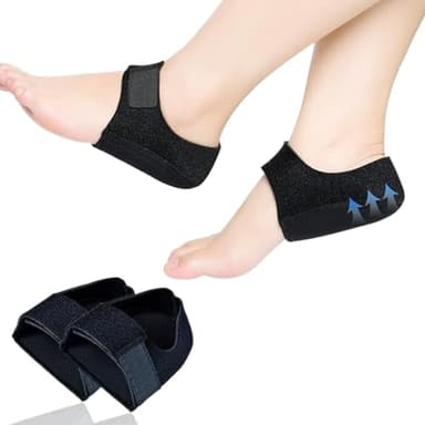 XYTAHDM 1 Coppia Cuscinetti per la fascite plantare plantari – Supporto plantare per tallonite,sperone, tallone screpolato e dolore – Con pad in gel morbido a protezione del tallone