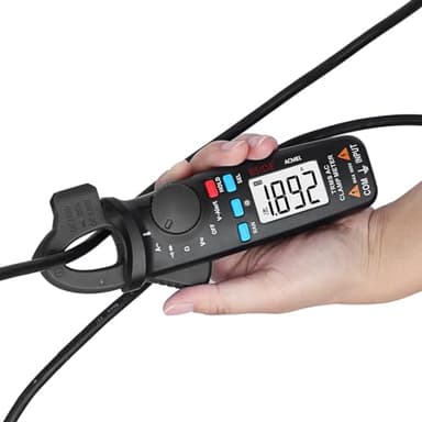 Pinza Amperometrica Digitale per Corrente e Tensione ACM91 1mA AC DC Pinza Amperometrica Digitale True RMS 6000 Conteggi Tester a Bassa Impedenza per Elettrodomestici